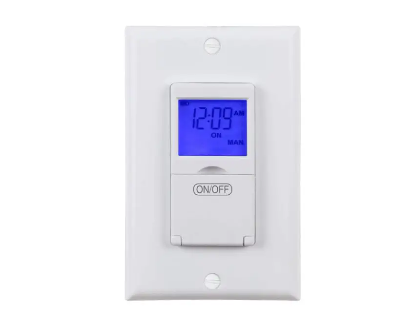 BN-Link Programmable in-wall light switch timer
